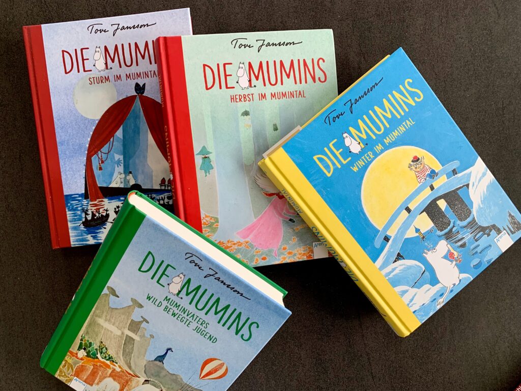 children's books - moomin books by tove jansson to learn ux design